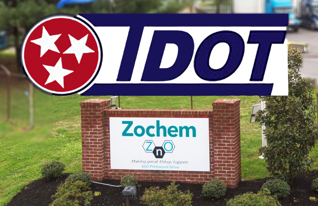 Zochem Announces Support From TDOT In Their Effort To Strengthen Road Safety and Support Tennessee Manufacturing